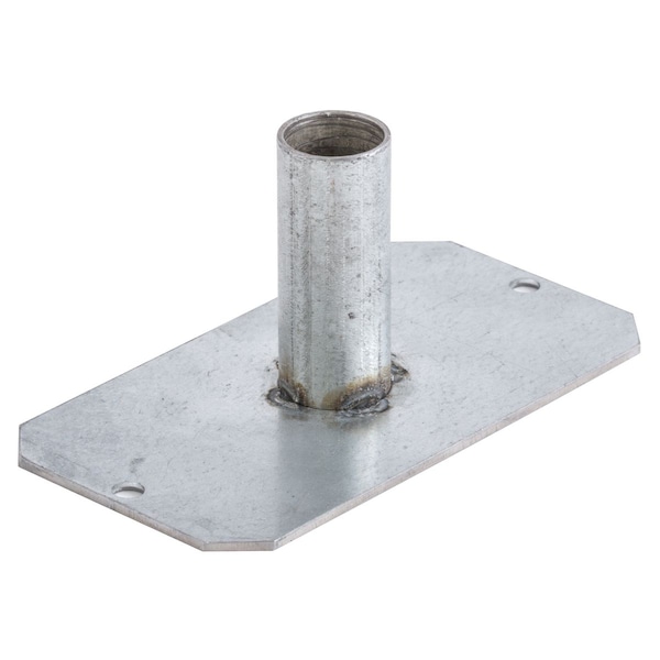 Hubbell Wiring Device-Kellems Recessed 10" Series, Bottom Feed Plate, Center, 1/2" EMT - S1R10CBF050