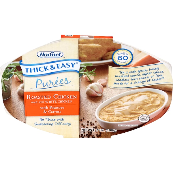 Grueso y fácil Puré de Pollo Asado con Papas y Zanahorias 7 oz., paquete de 7 - 60748