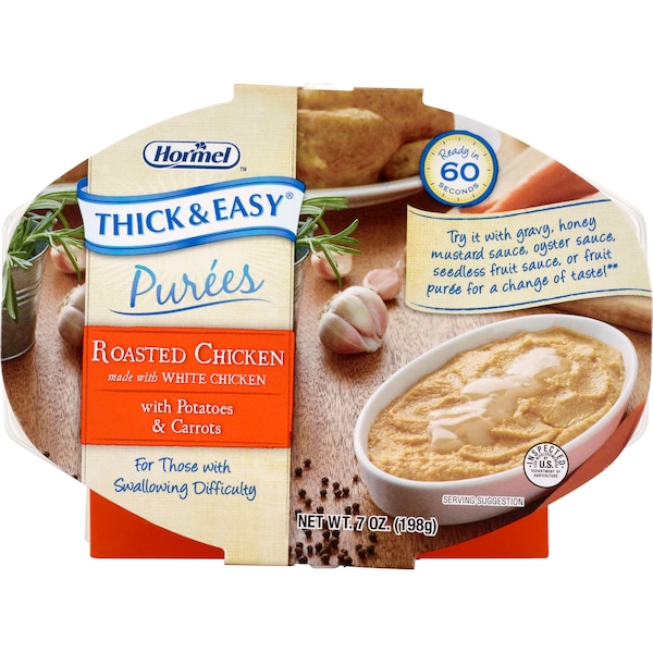 Grueso y fácil Puré de Pollo Asado con Papas y Zanahorias 7 oz., paquete de 7 - 60748