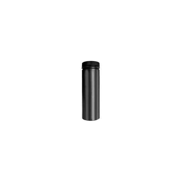 Selkirk SELKIRK DSP8P36-1 Stove Pipe, 36 in L, 8 in ID x 8-1/2 in OD Dia, Aluminized Steel/Stainless Steel - DSP8P36-1