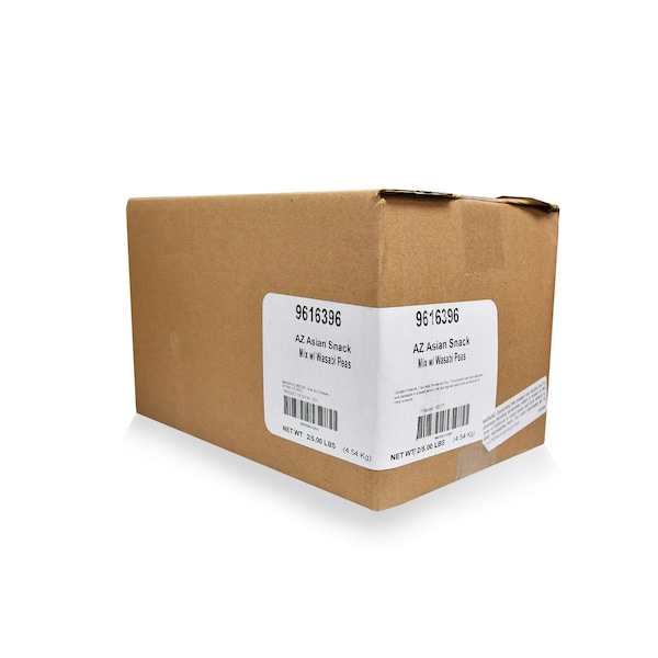 Mezcla de bocadillos Azar Azar asiáticos con chícharos wasabi en bolsa de 5 libras, paquete de 2 - 9616396
