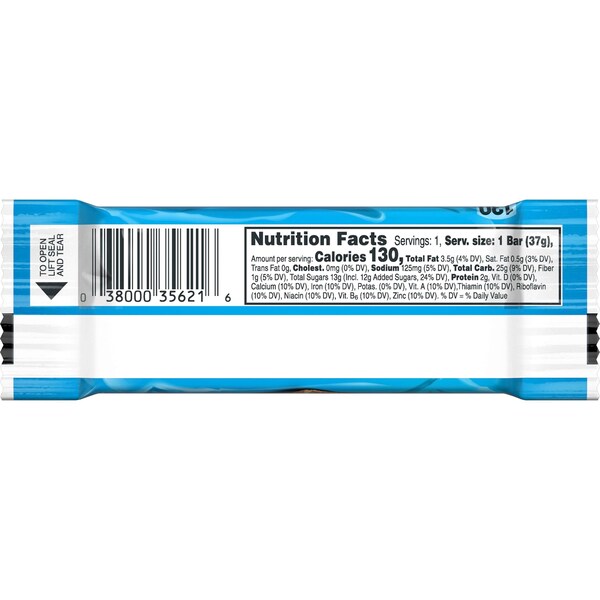 Kelloggs Kellogg's Barrita de cereal Nutri-Grain sabor Manzana Canela 1.3 oz., paquete con 48 unidades - 3800035645