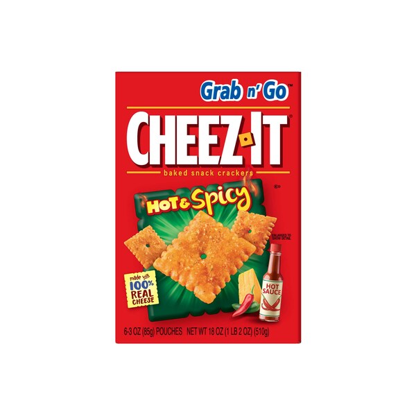 Cheez-It Cheez-It Hot & Spicy Botana Cheez-It 3 oz. Bolsa, PK36 - 2410037278