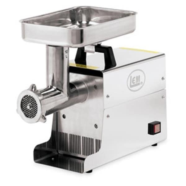 Sportsmanssupply YCS 17801 LEM 12 lbs 0.75 HP Stainless Steel Electric Meat Grinder - 17801