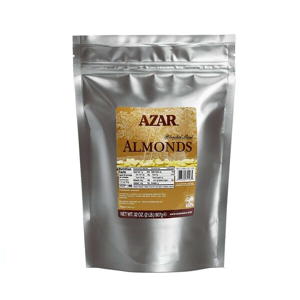 Rebanadas de Almendra Blanqueada Azar Azar de 2 libras, paquete de 3 - 7112696