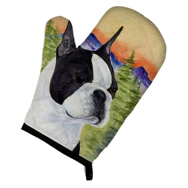 Carolines Treasures Carolines Treasures SS8187OVMT Boston Terrier Oven Mitt - SS8187OVMT