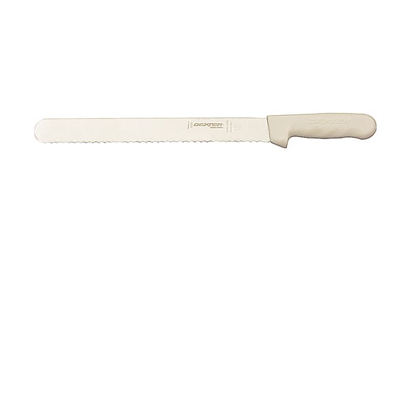 Dexter Russell Slicer, Roast12", Scallope D, Wht - S140-12SC-PCP
