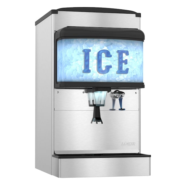 Hoshizaki America 22 in. W Countertop Ice and Water Dispenser - DM-4420N