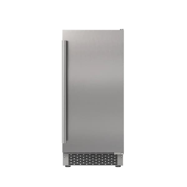 Avallon 15 Inch Wide 26 Lbs BuiltIn  Free Standing Ice Maker - AIMG151PSSIRH
