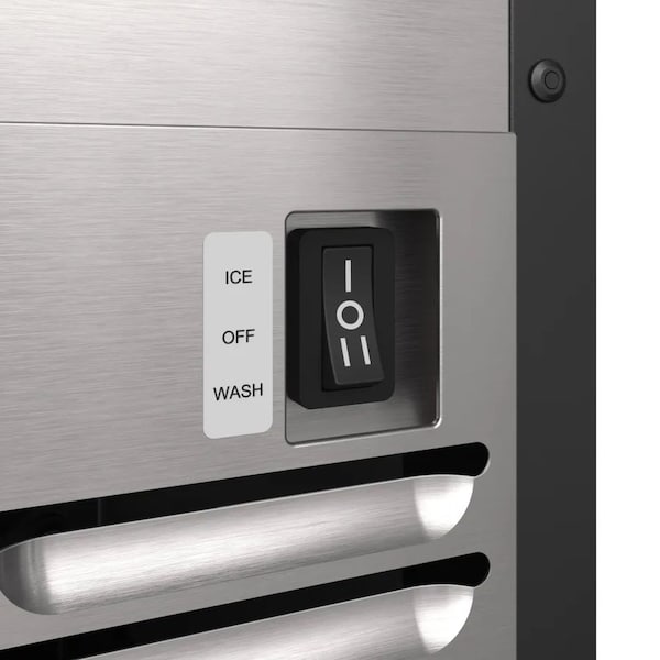Avallon 15 Inch Wide 26 Lbs BuiltIn  Free Standing Ice Maker - AIMG151PSSIRH