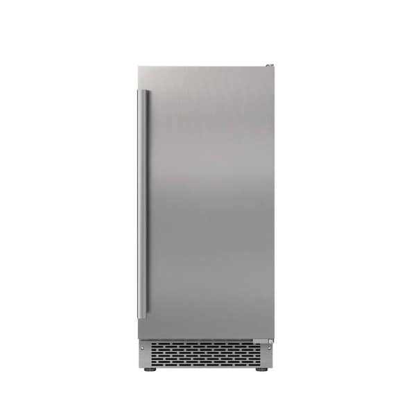 Avallon 15 Inch Wide 26 Lbs BuiltIn  Free Standing Outdoor Ice Maker - AIMG151PSSORH
