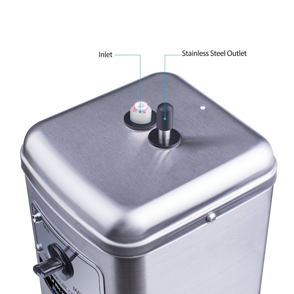 Ready Hot Compact Hot Water Dispenser with Chrome Faucet - 41-RH-150-F570-CH