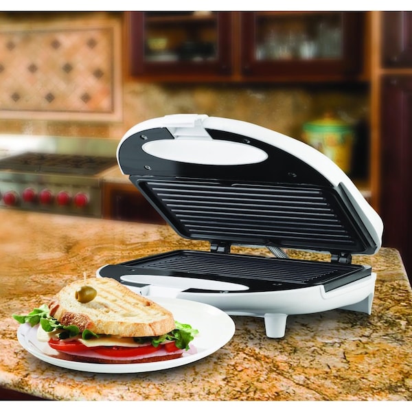 Brentwood Industries PANINI PRESS -WHT,  - TS-245