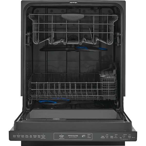 Almo Frigidaire Gallery 24-in. Built-In Black Stainless Steel Dishwasher - GDPP4517AD