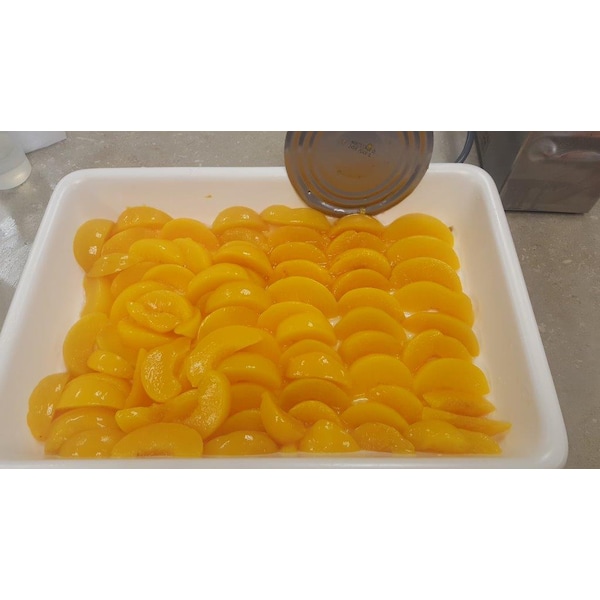 Lovin Spoonfuls Lovin' Spoonfuls-Rebanadas de Durazno Lt Syr #10, Paquete de 6 - 505310