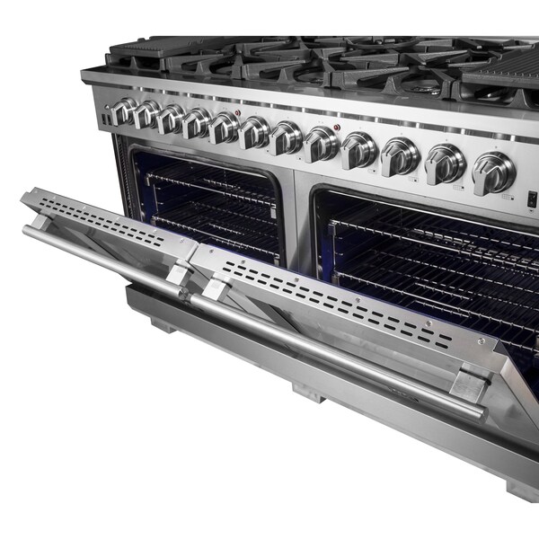 Forno Capriasca Titanium Professional 60In. Freestanding Gas Range - FFSGS6260-60