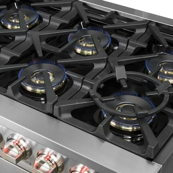 Forno Capriasca Titanium Professional 60In. Freestanding Gas Range - FFSGS6260-60