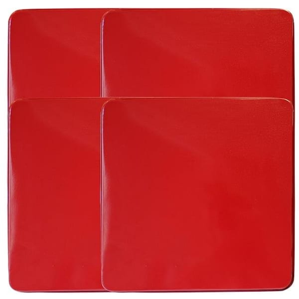 Reston Lloyd Reston Lloyd G-600-R Square Tin Burner Cover  Red - G-600-R