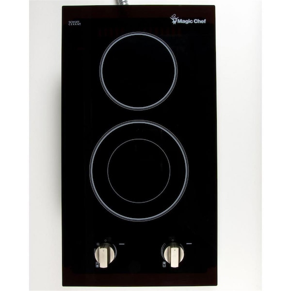 Magic Chef 12 in. Radiant Electric Ceramic Glass CooktopBlack - MCSCTE12BG1