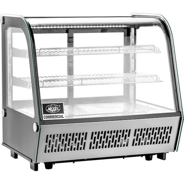 Global Industrial Nexel Refrigerated Countertop Display Case, 4.2 Cu. Ft. - 243207