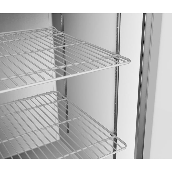 Koolmore 54" 2 Door Stainless Steel Commercial Reach-In Refrigerator Cooler  - 47 cu. ft - RIR-2D-SS