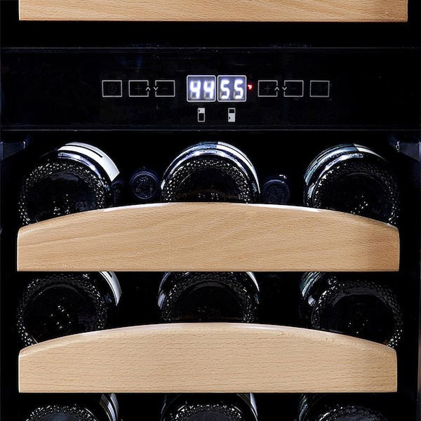 Whynter 28 Bottle Dual Temperature Zone Built-In Wine Refrigerator - BWR-281DZ