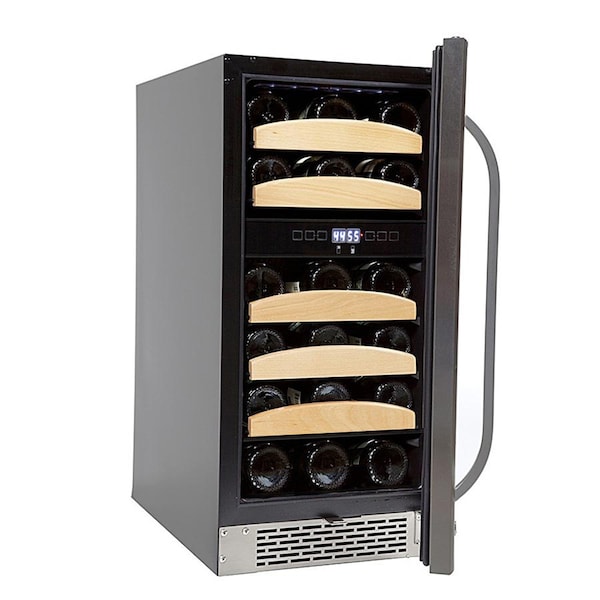 Whynter 28 Bottle Dual Temperature Zone Built-In Wine Refrigerator - BWR-281DZ