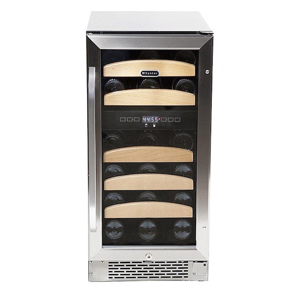 Whynter 28 Bottle Dual Temperature Zone Built-In Wine Refrigerator - BWR-281DZ