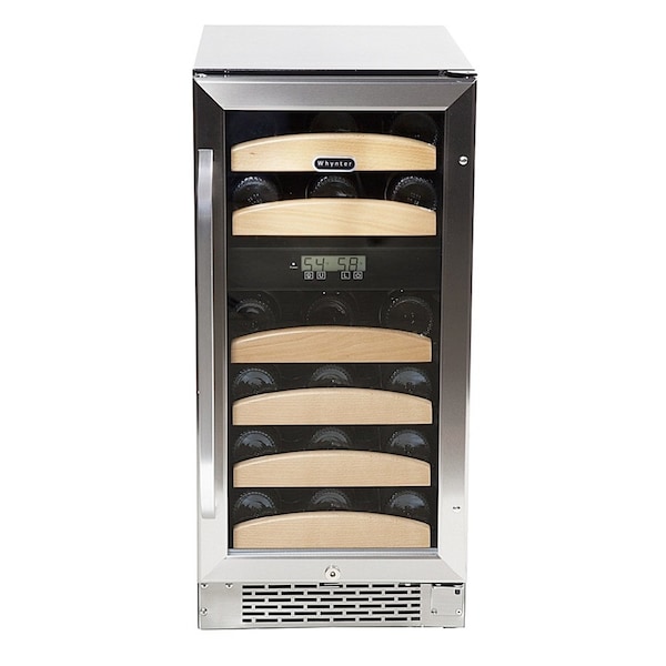 Whynter 28 Bottle Dual Temperature Zone Built-In Wine Refrigerator - BWR-281DZ