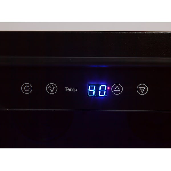 Whynter 120 Bottle Freestanding Wine Cabinet Refrigerator - FWC-1201BB