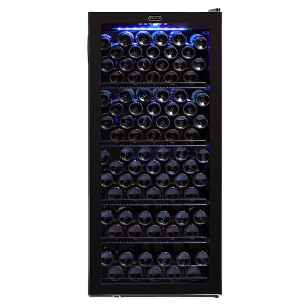 Whynter 120 Bottle Freestanding Wine Cabinet Refrigerator - FWC-1201BB
