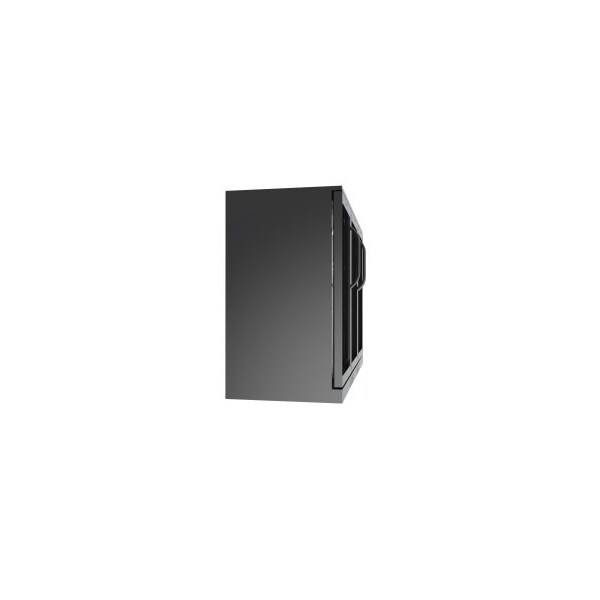 Koolmore 3 Door Back Bar Cooler Counter Height Glass Door Refrigerator with LED Lighting - 11 cu.ft, Black - BC-3DSW-BK