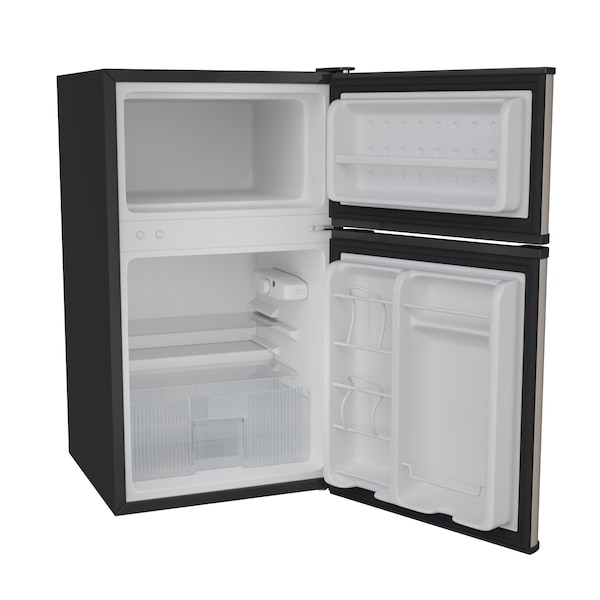 Edgestar 19 Inch Wide 31 Cu Ft Energy Star Rated FridgeFreezer with Interior Lighting - CRF321SS