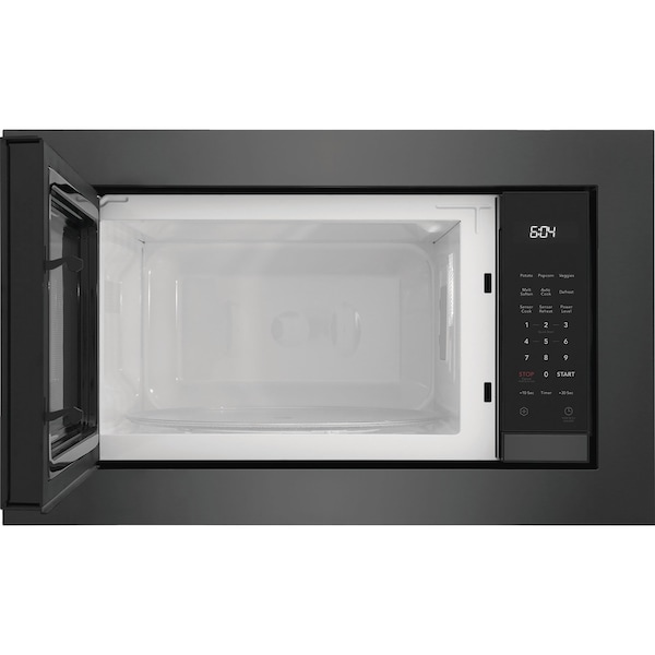 Almo Frigidaire Gallery 2.2 Cu. Ft. Extra Large Built-In Single Microwave, Black Stainless Steel - GMBS3068AD