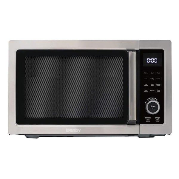 Danby 1.0 cu. ft. 5 in 1 Multifunctional Microwave Oven with Air Fry, Stainless Steel - DA92281