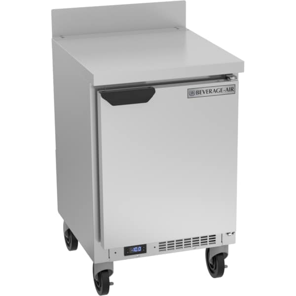 Beverage-Air Freezer, Work Top Style, Shallow Depth, 20" W, 2.27 cu. Ft., 115 v - WTF20HC