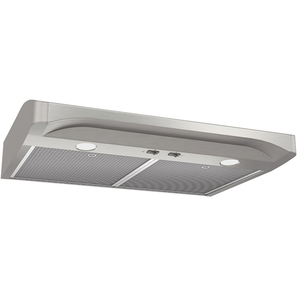 Almo Elite 36-Inch Convertible Stainless Steel Under-Cabinet Range Hood with LED Lighting - ALT136SS