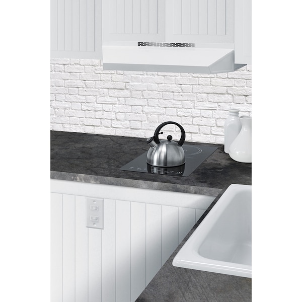 Summit 24" Under Cabinet Convertible Range Hood, ADA Compliant - ADAH1624W