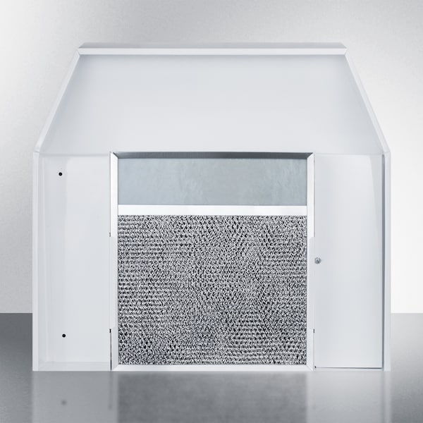 Summit 24" Under Cabinet Convertible Range Hood, ADA Compliant - ADAH1624W