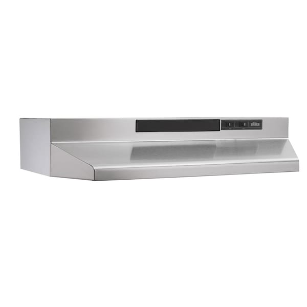 Almo 36-Inch Stainless Steel Convertible Under-Cabinet Range Hood with 230 CFM Blower - F403604