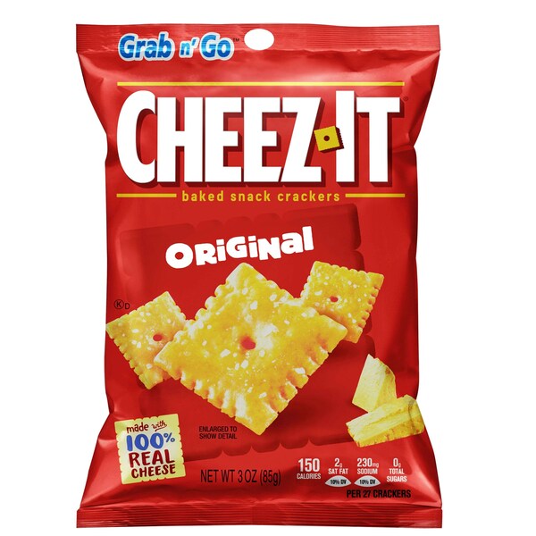 Galleta original Sunshine Cheez-It de 3 oz, bolsa de 36 piezas - 2410019132