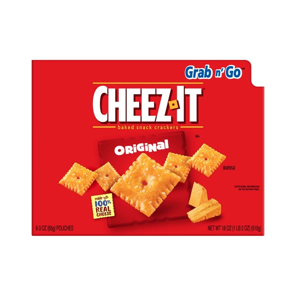 Galleta original Sunshine Cheez-It de 3 oz, bolsa de 36 piezas - 2410019132