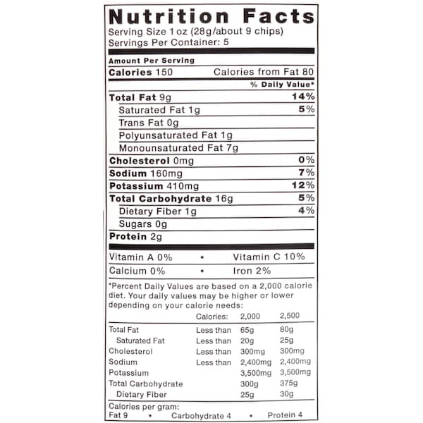 Kettle Foods Papitas de Papa Kettle Krinkle con Sal y Pimienta 5 oz., Paquete de 8 - 109447