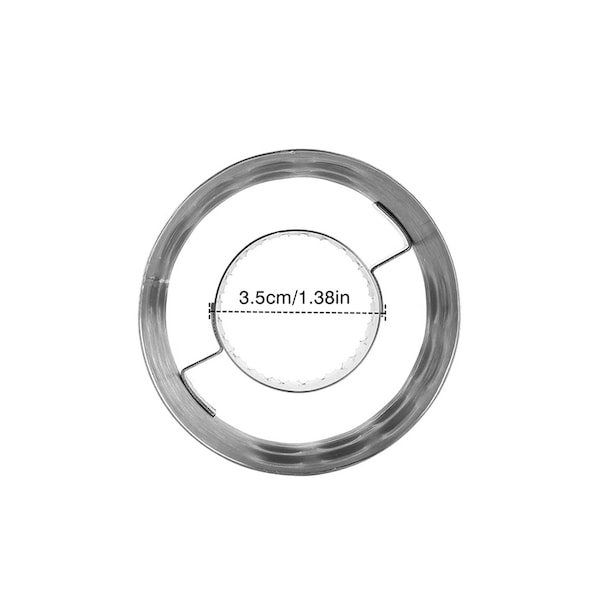 1947Kitchen Stainless Steel Quick Corn Cob Cutter And Peeling Ring, 2PK - TI-LEOCSP-2PK