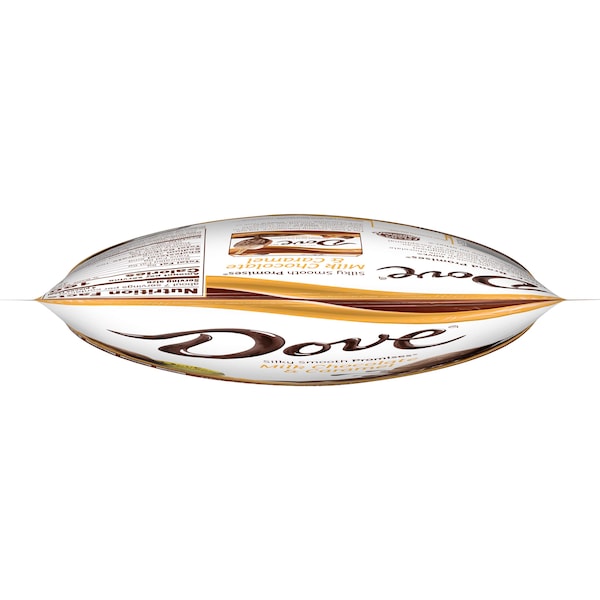 Chocolate Dove Promesas de Caramelo con chocolate con leche en bolsa de pie de 7.61 oz., paquete de 8 - 361573