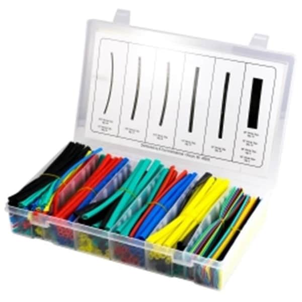 K-Tool International K Tool International KTI07740 Heat Shrink Tube Assortment for Electrical Wires; 235 Piece - KTI07740