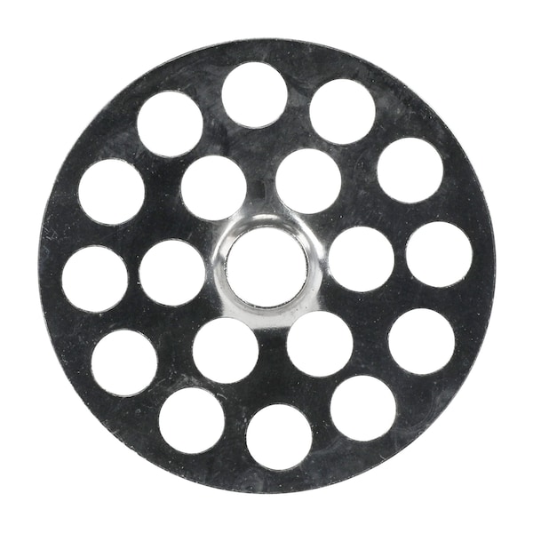 Danco Sink Strainer, 158 in Dia, Brass, Chrome, For Universal Lavatory, Sink and Utility Tubs - 80061