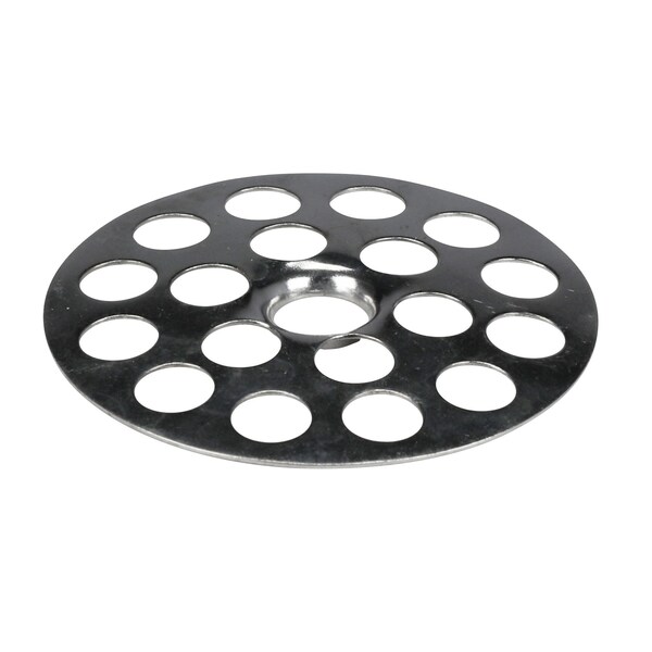 Danco Sink Strainer, 158 in Dia, Brass, Chrome, For Universal Lavatory, Sink and Utility Tubs - 80061