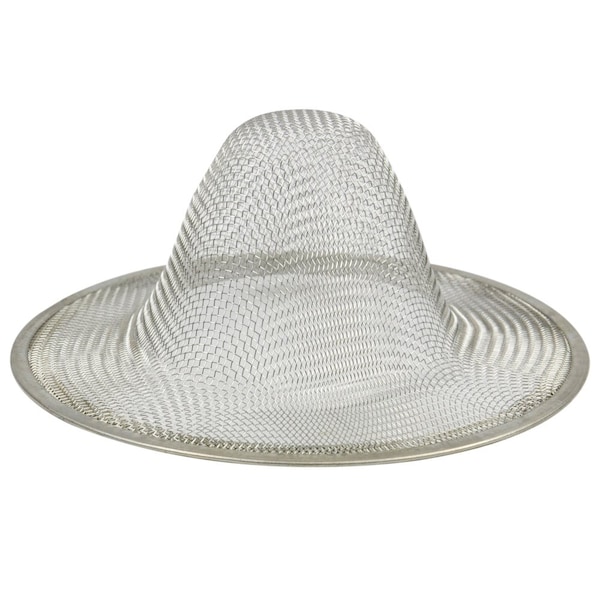 Danco Mesh Strainer, 412 in Dia, Stainless Steel, 412 in Mesh - 88822