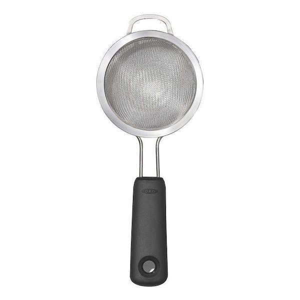 Oxo International Good Grips 1136000V1 Mini Strainer, 3 in Mesh, Stainless Steel - 1136000